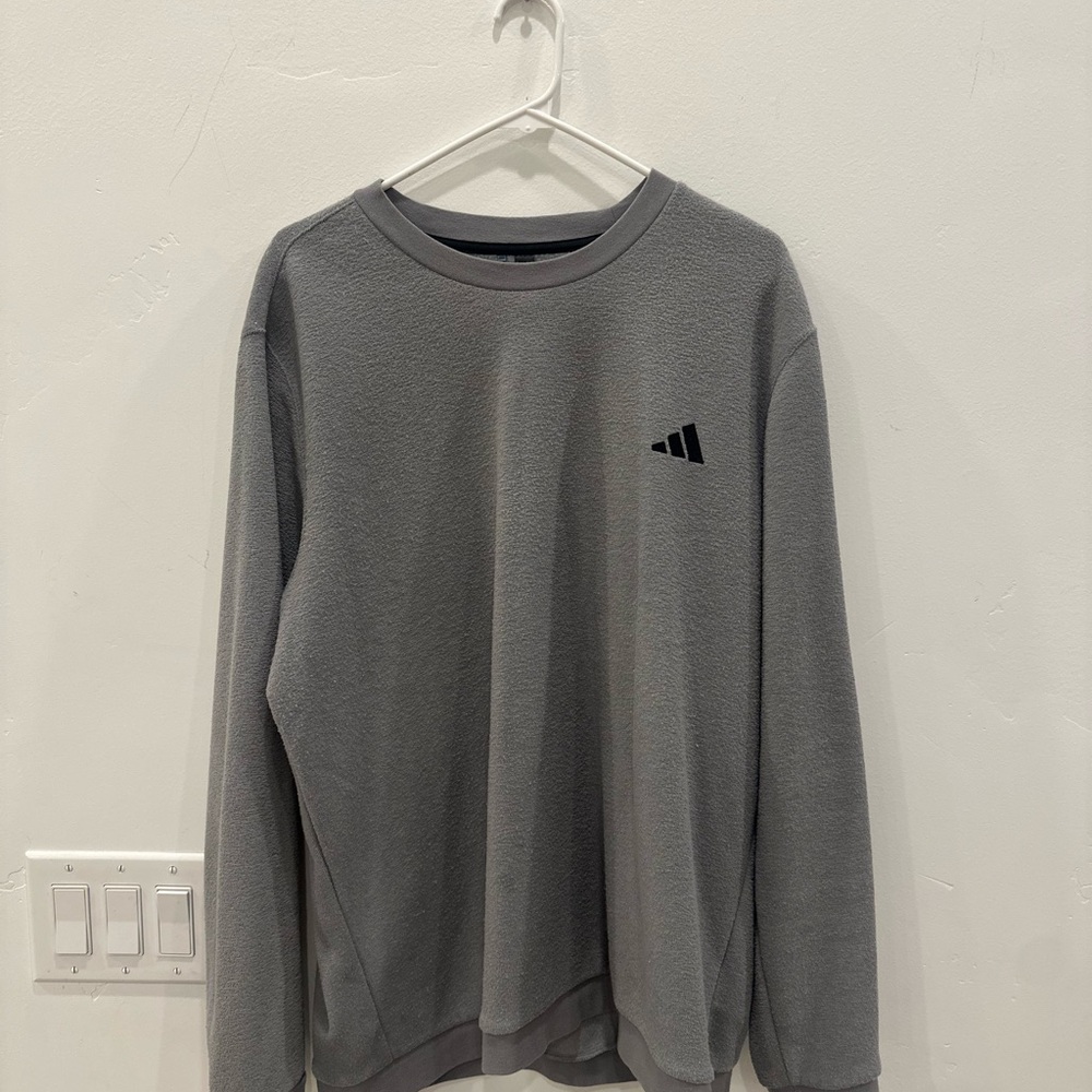 Adidas Heather Gray Pullover